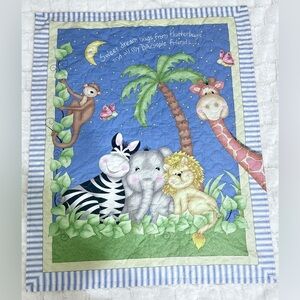 Sweet Dream Hugs From Flutterbugs And All My Bazoople Friends Baby Quilt Blanket